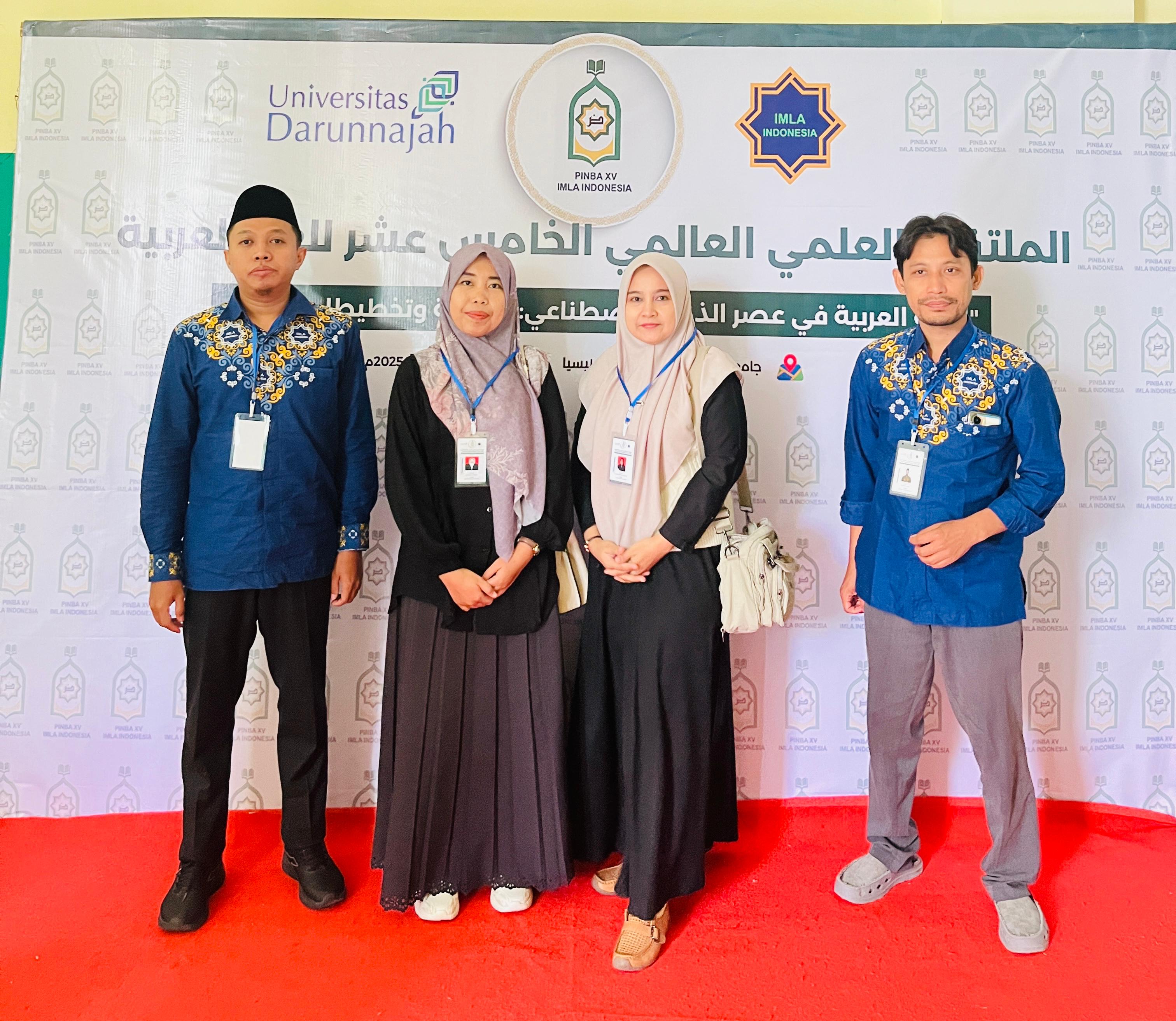 Empat Dosen PBA Universitas Raden Mas Said Perluas Jejaring Akademik Lewat PINBA XV