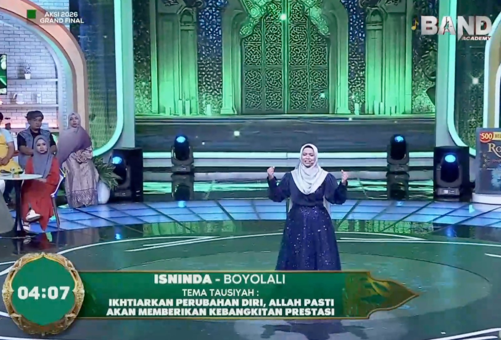 Isninda Nur Masitoh, Alumni dan Dosen PBA UIN Raden Mas Said Surakarta, Tembus Grand Final AKSI Indosiar 2026