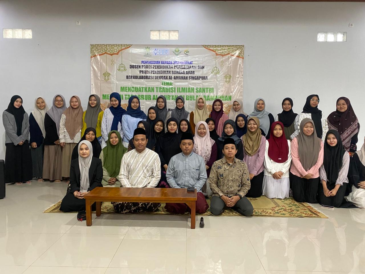 PBA dan PAI UIN Raden Mas Said Surakarta Berkolaborasi dengan Al-Amanah Singapura Gelar Pengabdian Masyarakat Menguatkan Tradisi Ilmiah Santri melalui Tadabbur Al-Qur’an